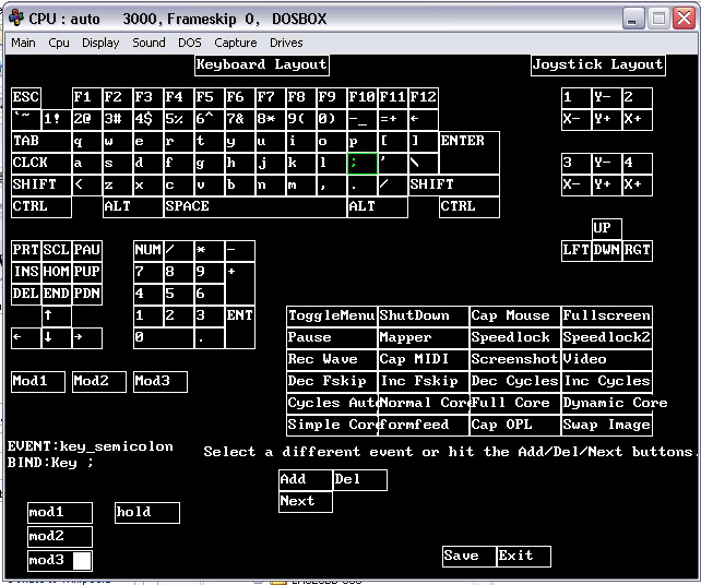 wing commander lower joystick sensitivity