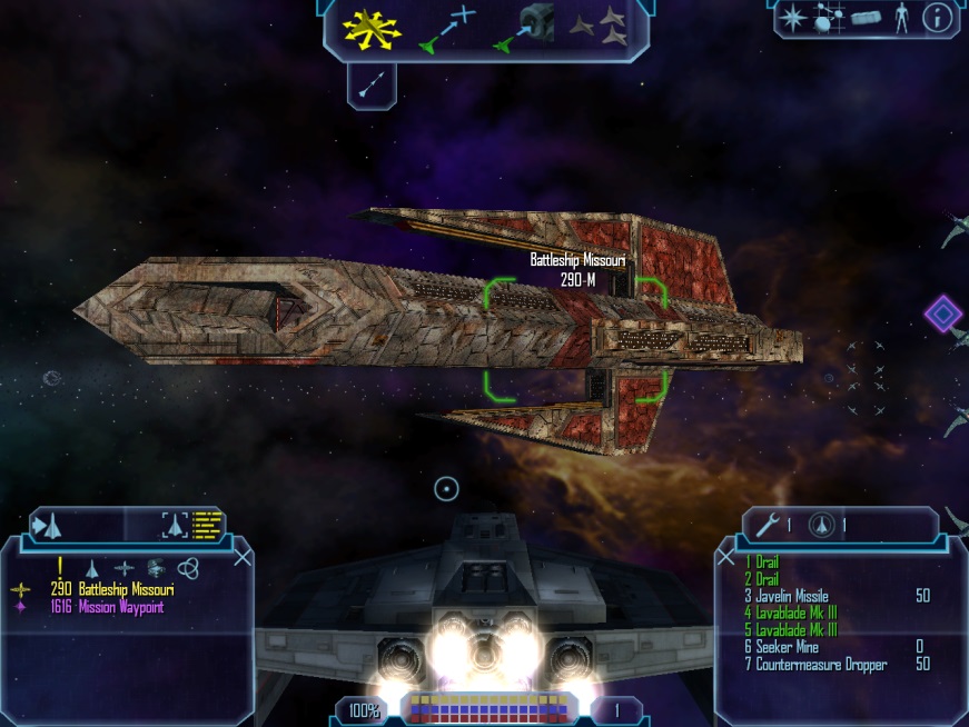 freelancer mods nomad battleship