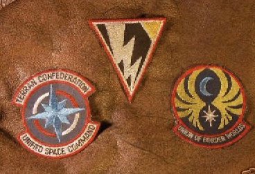 Wing Commander Terran Confederation Uniform 4" Tall Patch- WCPA-01