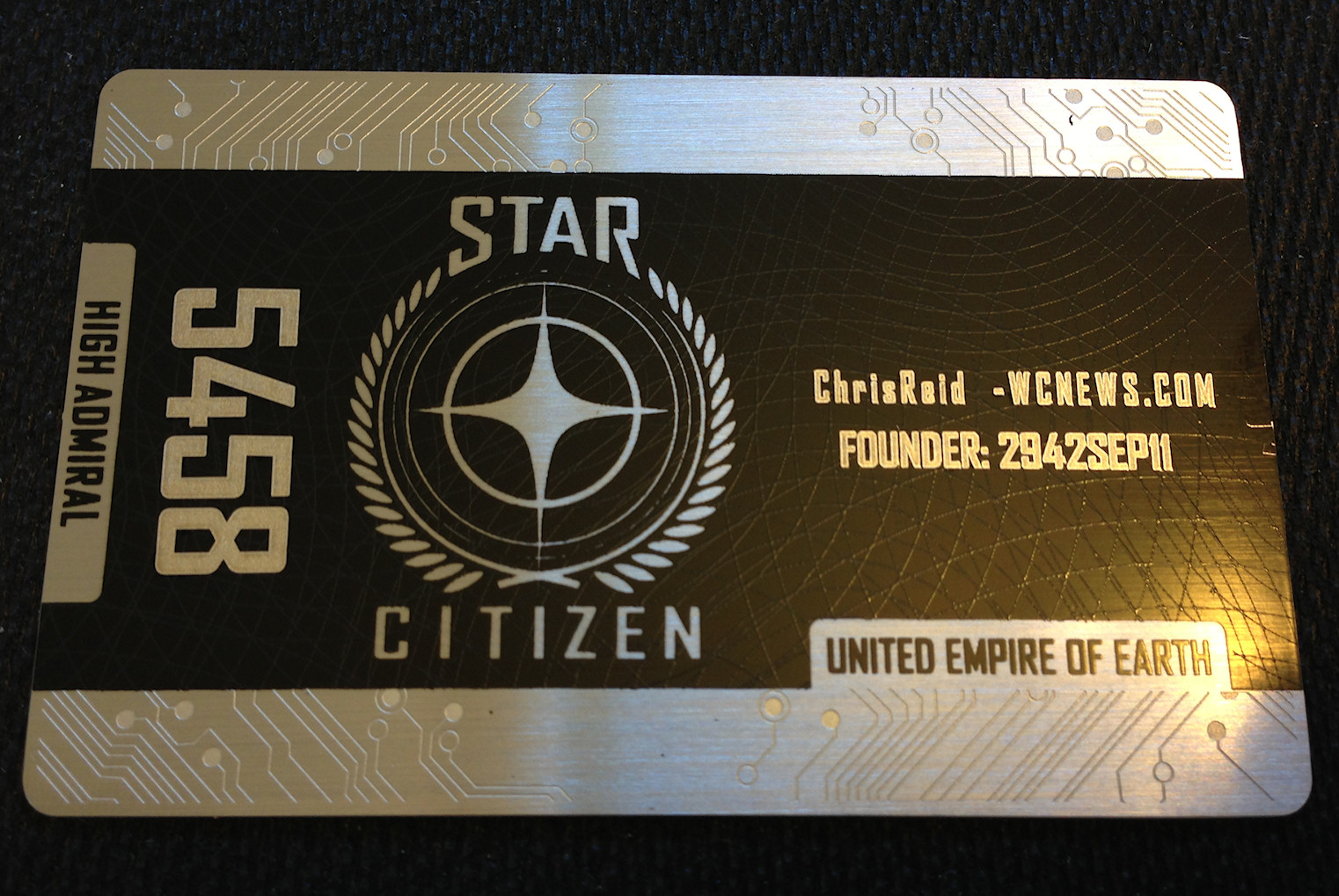 Star Citizen Cards Finally Arrive (July 22, 2013) | Wing Commander CIC