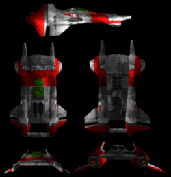 Danrik Heavy Fighter KN02 - Wing Commander Encyclopedia